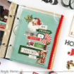 Picture of Simple Stories Cardstock Χαρτί Scrapbooking Διπλής Όψης 12'' x 12'' - Simple Vintage Holly Jolly, Journal Elements