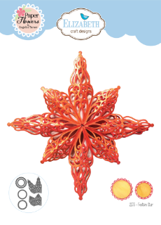 Picture of Elizabeth Craft Designs Μήτρες Κοπής - Festive Holly, Festive Star, 6τεμ. 