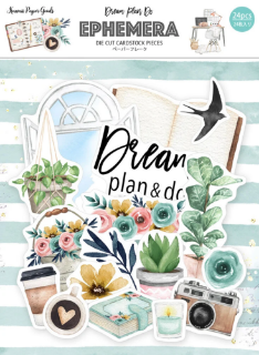Picture of Memory Place Kawaii Paper Goods Διακοσμητικά Εφήμερα - Dream Plan Do, 24τεμ.  