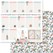 Picture of Memory Place Kawaii Paper Goods Μπλοκ Scrapbooking Διπλής Όψης 6''x6'' - Dream Plan Do