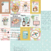 Picture of Memory Place Kawaii Paper Goods Μπλοκ Scrapbooking Διπλής 'Οψης 6" x 6" - Dream Plan Do 