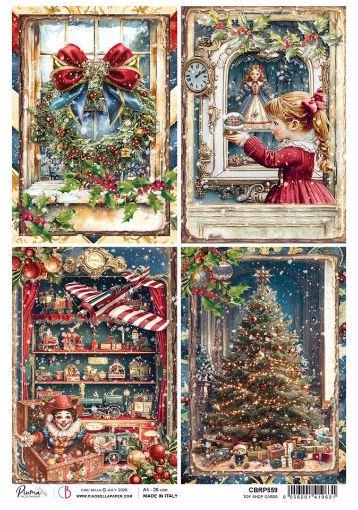 Picture of Ciao Bella Ριζόχαρτο Mixed A4 – Toy Shop “Shop Cards”, 5τεμ. 