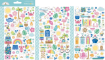 Picture of Doodlebug Design Mini Icons Stickers - Μίνι Αυτοκόλλητα - Summer Fun