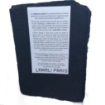 Picture of Lamali Liasse Handmade Cotton Rag Art Journal | Χειροποίητο Art Journal 100% Βαμβάκι 120gsm - Μαύρο, 18 x 24 cm