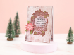 Picture of Crafter's Companion Μεταλλικές Μήτρες Κοπής - Christmas Rose, Create-a-Card Christmas Rose Wreath, 2τεμ.
