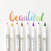 Picture of Zebra Mildliner Brush Warm | Διπλοί Μαρκαδόροι Brush & Fine – 5τεμ.