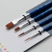 Picture of Willow Wolfe Amavi Artist Basic Shapes Brush Set Πινέλα - Σετ Νο 6 : Liner, Round, Filbert, Flat, 4τεμ. 