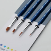 Picture of Willow Wolfe Amavi Artist Details Brush Set - Σετ Πινέλα - Σετ 3: Liner, Filbert, Round, Flat Shader, 4τεμ.