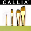 Picture of Willow Wolfe Callia Artist Mixed Media Try-It Brush Set -  Σετ Πινέλα Για Mixed Media - Σετ 600: Spotter, Filbert, Chisel, Angle, 4τεμ.
