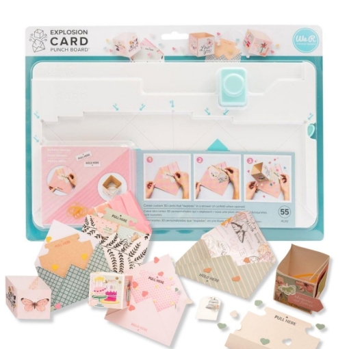 Picture of We R Memory Keepers Explosion Card Punch Board - Εργαλείο Κατασκευής Κάρτας Έκπληξη (Explosion Card)
