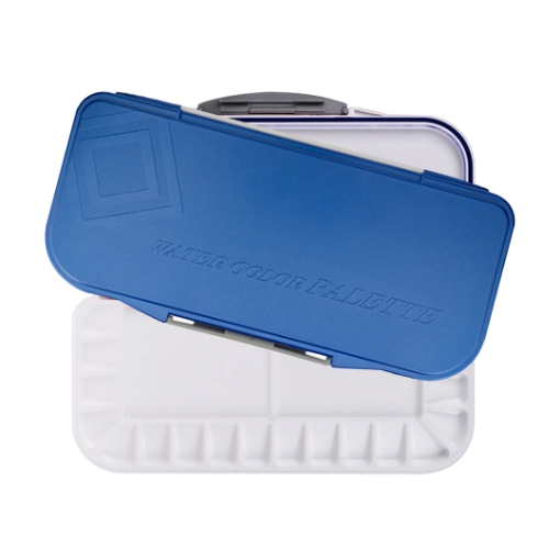 Picture of Mijello Fusion 18 Watercolor Palette - Αεροστεγής Παλέτα, Μπλε