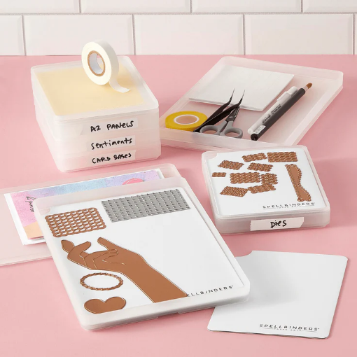 Picture of Spellbinders Craft Stax Magnetic Panels – Μαγνητικά Πάνελ Οργάνωσης & Αποθήκευσης Medium, Σετ 4τεμ.