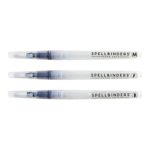 Picture of Spellbinders Water Brush Set - Σετ Πινέλων Νερού, 3τεμ.