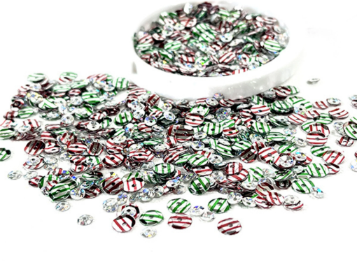 Picture of Picket Fence Studios Embellishments – Mix Διακοσμητικών More Peppermint Kisses