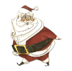 Picture of Sizzix Thinlits Dies Colorize Tim Holtz Μήτρες Κοπής – Jolly St. Nick, 11τεμ.