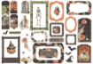 Picture of Graphic 45 Διακοσμητικά Chipboard Tags & Frames - Ghostly Greetings, 32τεμ.