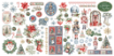 Picture of Graphic 45 Cardstock Die-Cuts Διακοσμητικά Εφήμερα - Deck the Halls, 70τεμ.