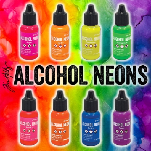 Picture of Tim Holtz Alcohol Inks Μελάνια Οινοπνευματος - Neons