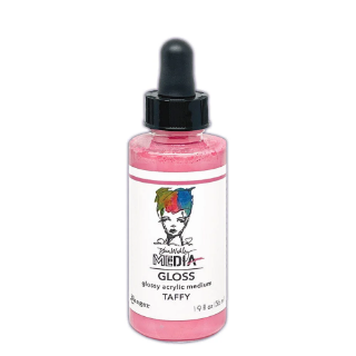 Picture of Dina Wakley Media Gloss Dropper | Ακρυλικό Χρώμα με Gloss Φινίρισμα, Taffy