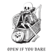 Picture of Spellbinders Press Plates – Open if You Dare, Σετ Πλάκες Letterpress Halloween, 2τμχ
