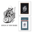 Picture of Spellbinders Press Plates – Open if You Dare, Σετ Πλάκες Letterpress Halloween, 2τμχ