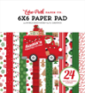 Picture of Echo Park Paper Pad 6"x6" | Μπλοκ Χαρτιών Santa’s Christmas Delivery, 24 Φύλλα