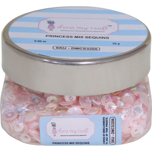 Picture of Dress My Craft Sequins  - Princess Mix