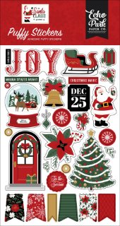 Picture of Echo Park Paper Puffy Stickers | Puffy Αυτοκόλλητα - Santa Claus