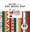 Picture of Echo Park Paper Μπλοκ Scrapbooking Διπλής Όψης Mega Paper Pad 6" X 6" - Santa Claus 