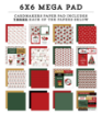 Picture of Echo Park Paper Μπλοκ Scrapbooking Διπλής Όψης Mega Paper Pad 6" X 6" - Santa Claus 