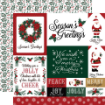 Picture of Echo Park Paper Collection Kit Συλλογή Χαρτιών Scrapbooking Διπλής Όψης 12" x 12" - Santa Claus 