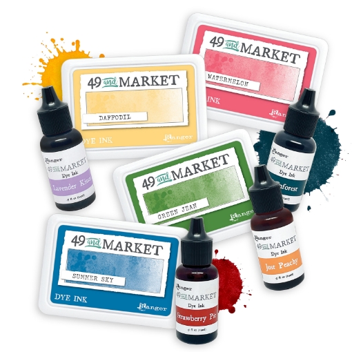 Picture of 49 & Market Dye Ink Pads – Μελάνια Scrapbooking & Mixed Media