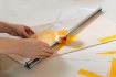 Picture of Fiskars Rotary Cutter & Ruler Combo 6" x 24" Ø45mm - Εργαλείο με Κοπτικό και Χάρακα 2 σε 1