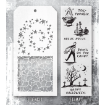 Picture of Tim Holtz Σετ Σφραγίδες & Στένσιλ – Halloween Sketch, 9τεμ. 