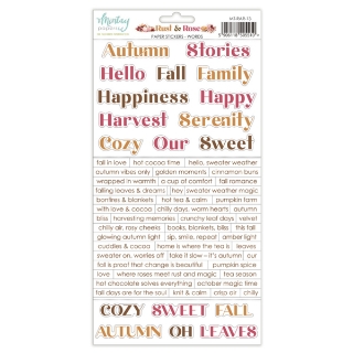 Picture of Mintay Papers Αυτοκόλλητα - Rust & Rose, Words, 63τεμ. 