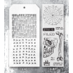 Picture of Stampers Anonymous Tim Holtz Σετ με Σφραγίδες και Στένσιλ - Anatomy, 8τεμ. 