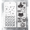 Picture of Tim Holtz Σετ Σφραγίδες & Στένσιλ – Retro Frights, 8τεμ. 