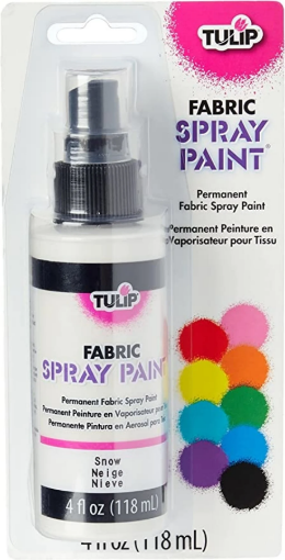 Picture of 🤍 Tulip Fabric Spray Paint 118ml – Snow (Λευκό)