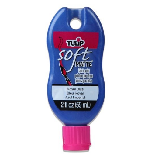 Picture of Tulip Matte Brush-On Soft Fabric Paint 2oz – Χρώμα Υφάσματος με Ματ Φινίρισμα – Royal Blue (Μπλε του Ζαφειριού)