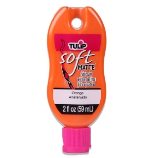 Picture of Tulip Matte Brush-On Soft Fabric Paint 2oz – Χρώμα Υφάσματος με Ματ Φινίρισμα – Orange (Πορτοκαλί)