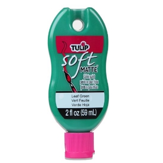 Picture of Tulip Matte Brush-On Soft Fabric Paint 2oz – Χρώμα Υφάσματος με Ματ Φινίρισμα – Leaf Green (Πράσινο Φύλλου)