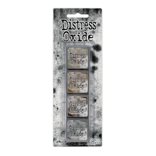 Picture of Tim Holtz Μελάνια Distress Mini Oxide Ink Pads - Kit #12, 4τεμ.