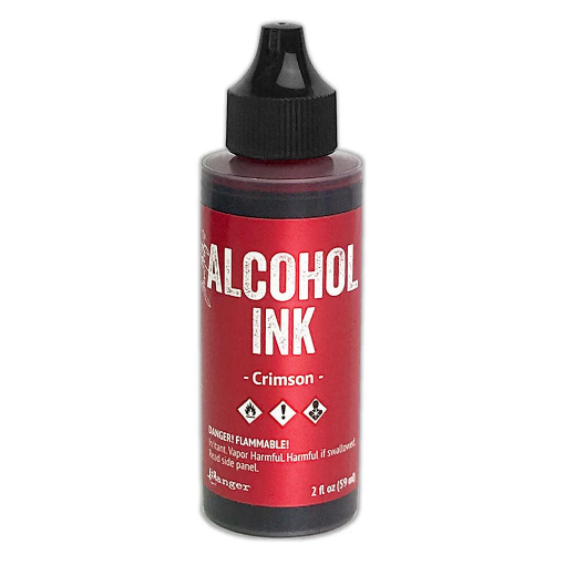 Picture of Tim Holtz Alcohol Ink Μελάνι Οινοπνεύματος 59ml – Crimson ❤️