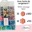 Picture of Aladine Βουλοκέρι – Wax Beads “Flowers Box” 🌸 Σετ 24 Ιριδίζοντα χρωμάτα.