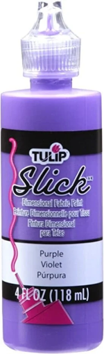 Picture of Tulip Puff (Slick) 3D Χρώμα Υφάσματος | Γυαλιστερό Dimensional Paint 118ml – Purple