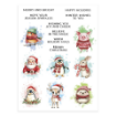 Picture of Spellbinders Holiday Magic Rub-On Sheets – Holiday Magic, Σετ Φύλλων Μεταφοράς Εικόνας Χριστουγέννων, 2τμχ