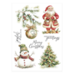 Picture of Spellbinders Holiday Magic Rub-On Sheets – Joyful Wishes, Σετ Φύλλων Μεταφοράς Εικόνας Χριστουγέννων, 2τμχ