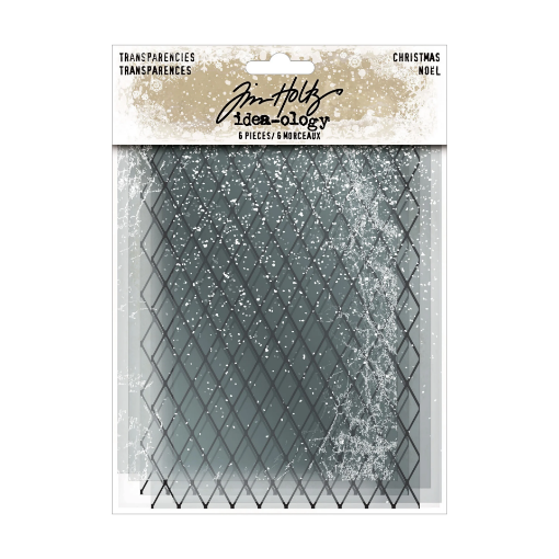 Picture of Tim Holtz Idea-Ology – Διαφανή Φύλλα Acetate, Christmas Transparencies
