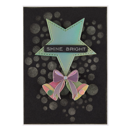 Picture of Spellbinders All About Christmas Layered Stencils – Lots of Circles, Σετ Layered Στένσιλ & Μάσκες, 6τμχ