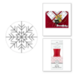 Picture of Spellbinders Holiday Magic Mini 3D Wax Seal – Snowflake | Μικρή Μεταλλική Σφραγίδα Κεριού με Νιφάδα